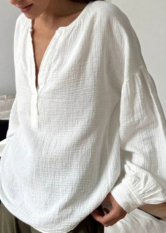A Vintage Style Shirt with Delicate Timeless Details