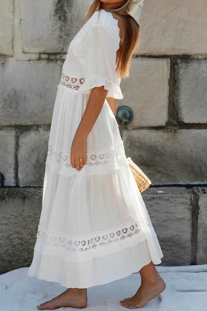 A Vintage Style Dress with Delicate Timeless Details