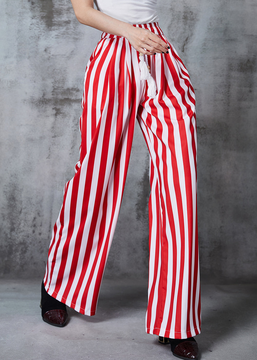 A Vintage Style Pants with Delicate Timeless Details