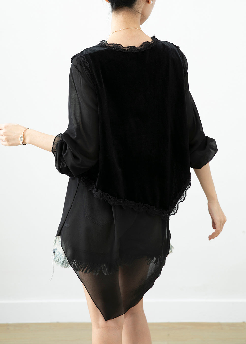 A Vintage Style Blouse with Delicate Timeless Details