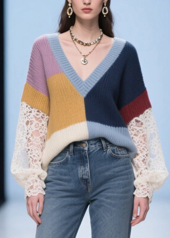 Beautifully Finished Sweater in a Timeless Design