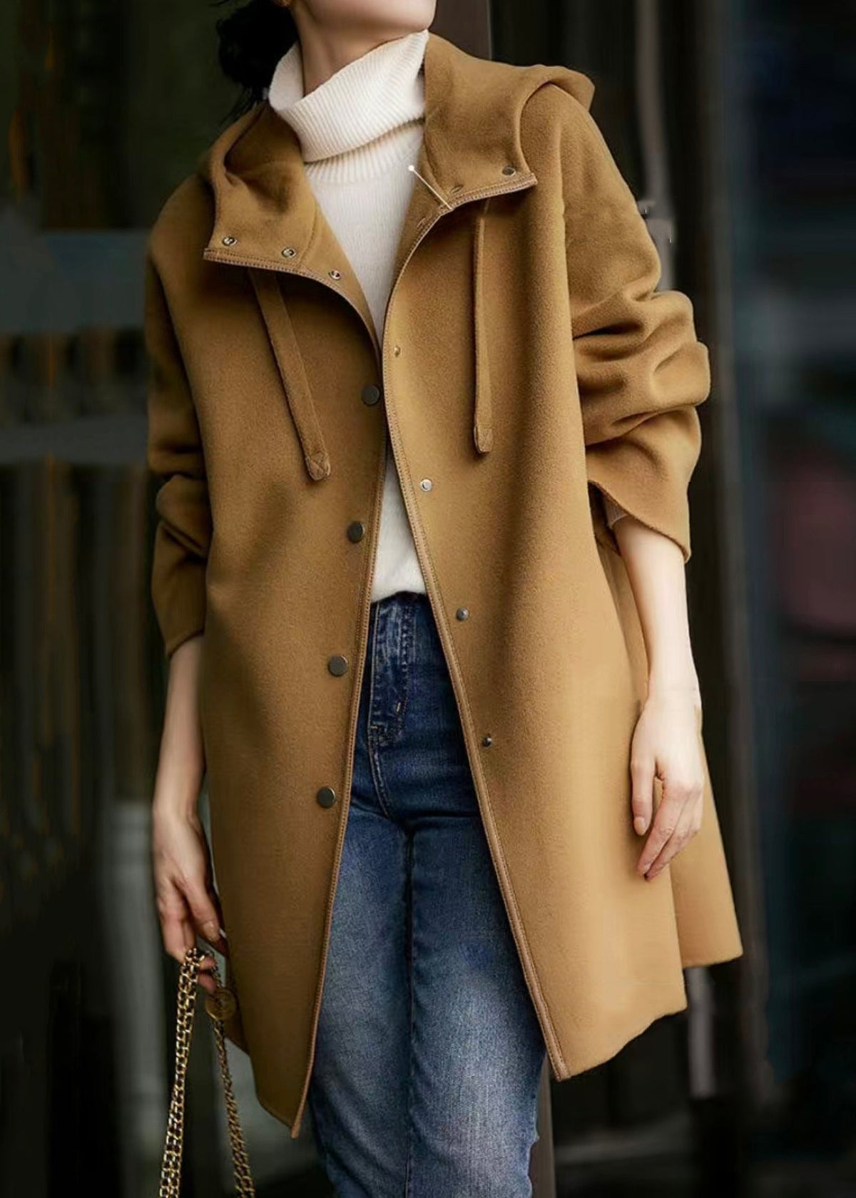 A Vintage Style Coat with Delicate Timeless Details