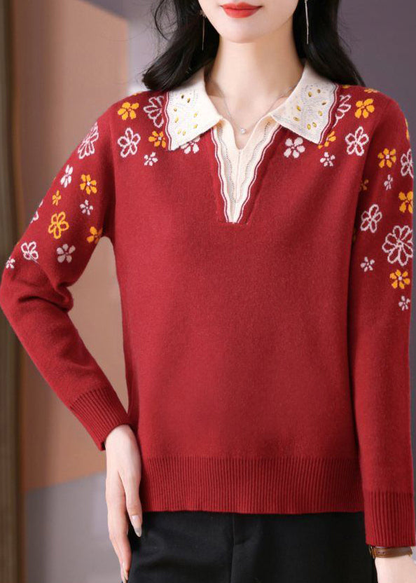 Vintage Inspired Sweater with a Contemporary Edge