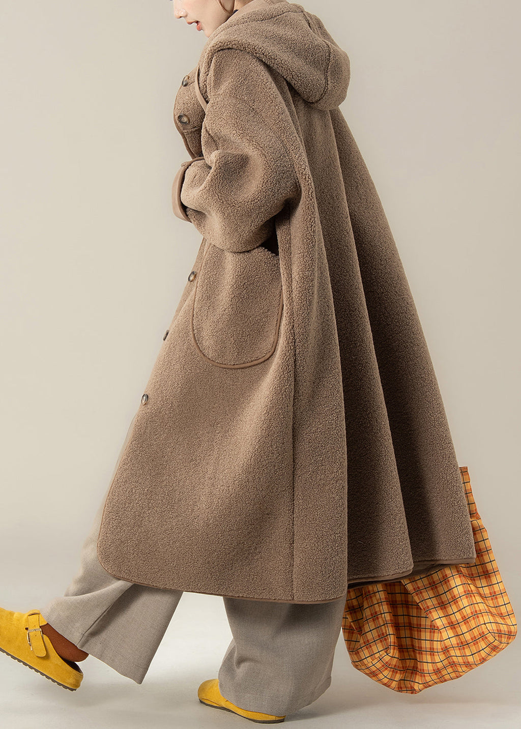 Classic Vintage Coat with a Flattering Fit