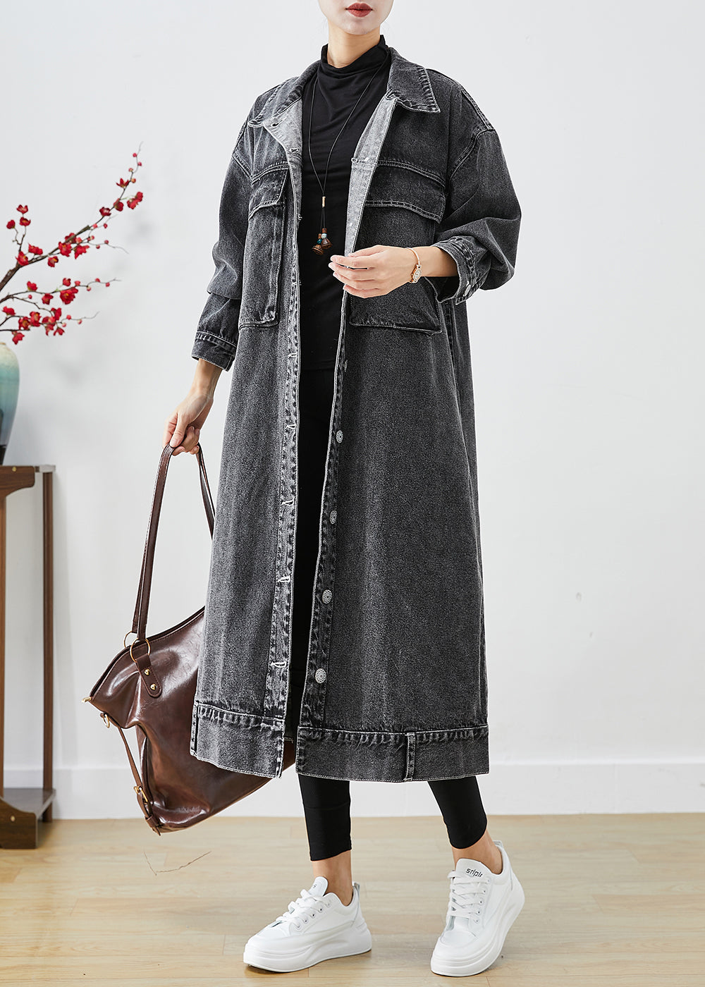 A Vintage Style Coat with Delicate Timeless Details