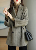 A Vintage Style Coat with Delicate Timeless Details