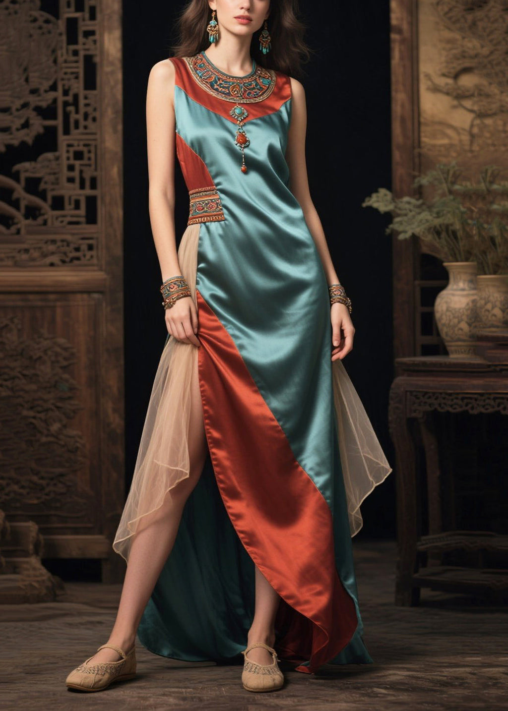 Beautifully Finished Dress in a Timeless Design