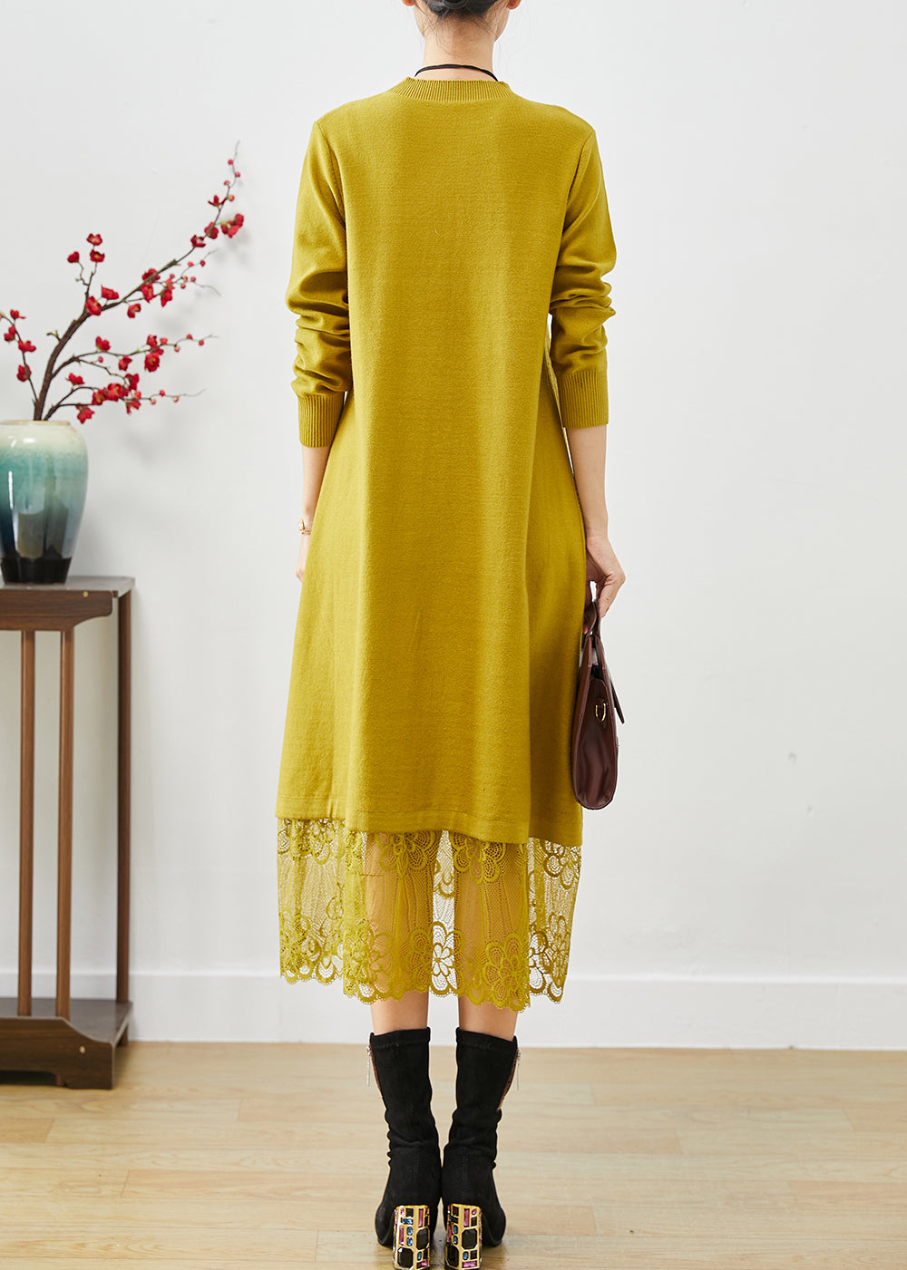 A Vintage Style Dress with Delicate Timeless Details