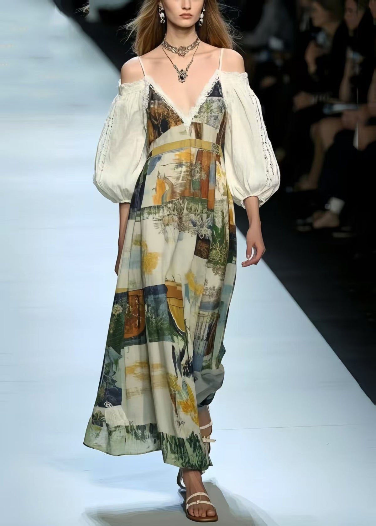 A Vintage Style Dress with Delicate Timeless Details