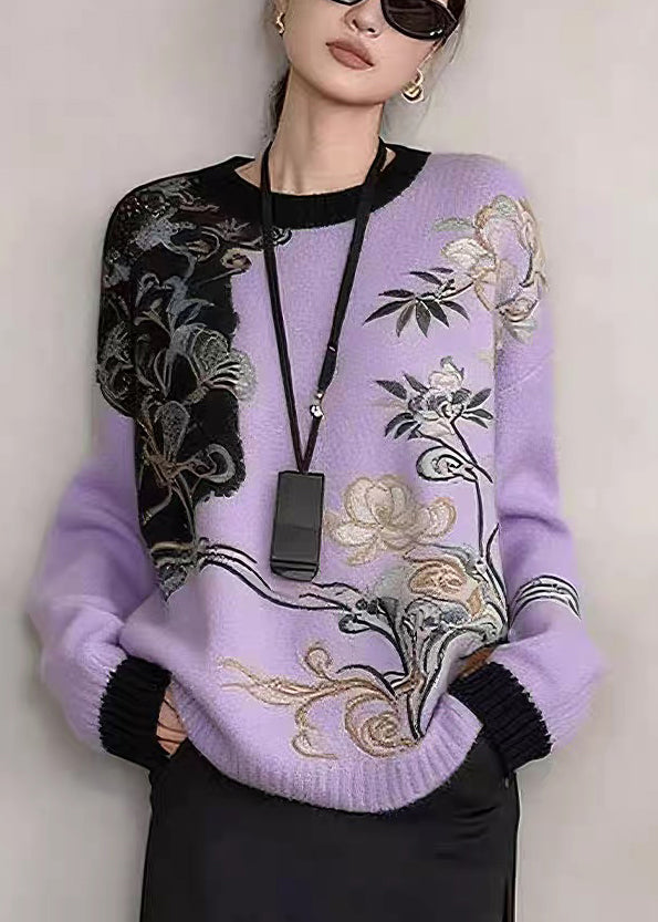 A Vintage Style Sweater with Delicate Timeless Details