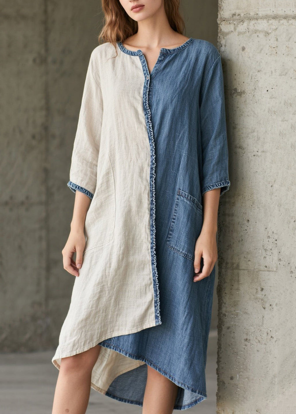 Beautifully Finished Dress in a Timeless Design