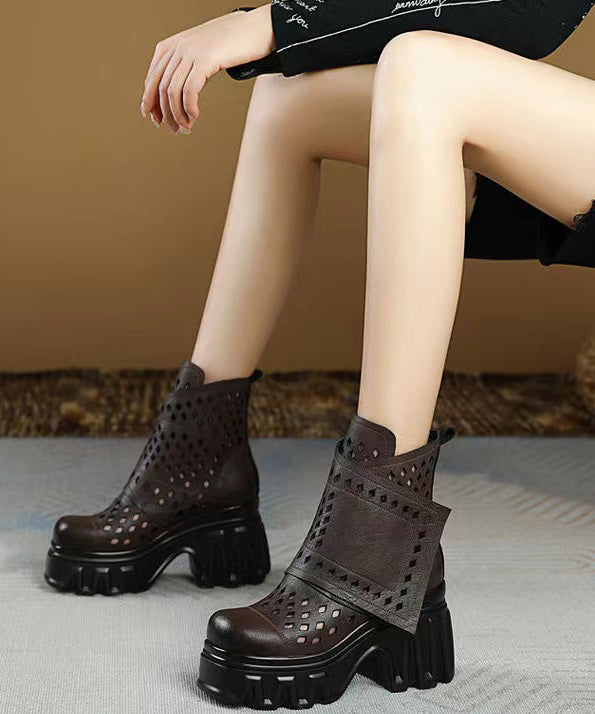 Classic Orthopedic Boots with Timeless Style