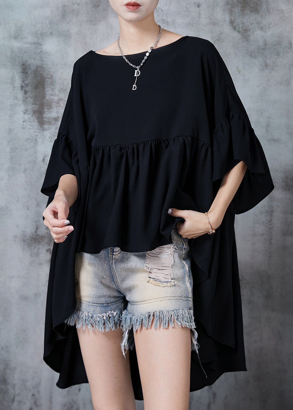 Gracefully Styled Top for Any Occasion