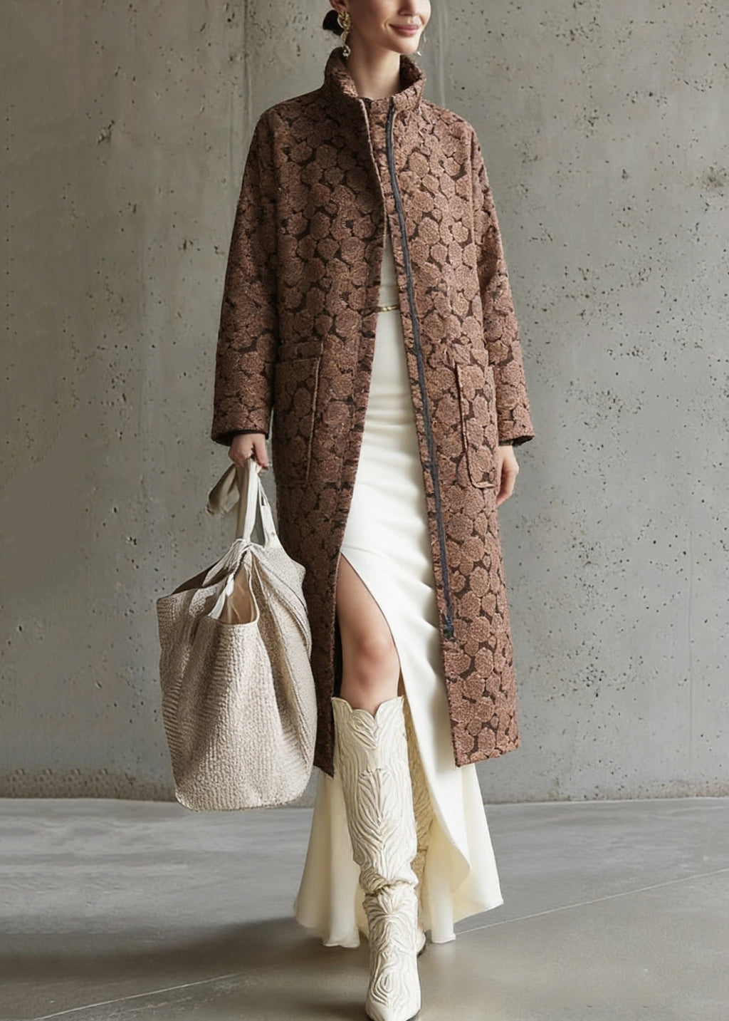 Vintage Inspired Coat with a Contemporary Edge