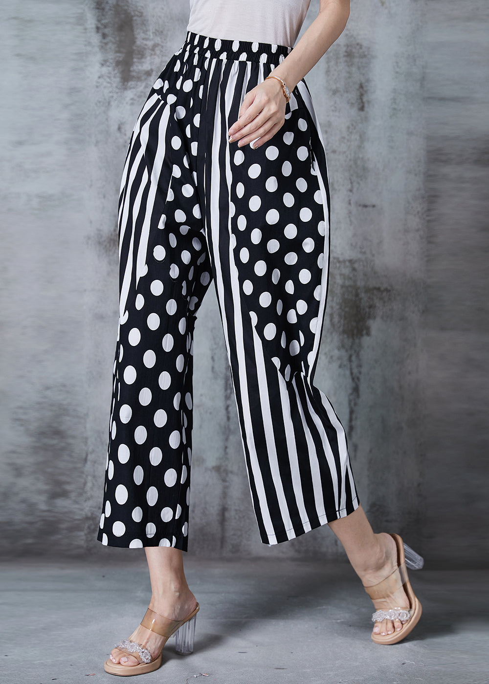 A Vintage Style Pants with Delicate Timeless Details