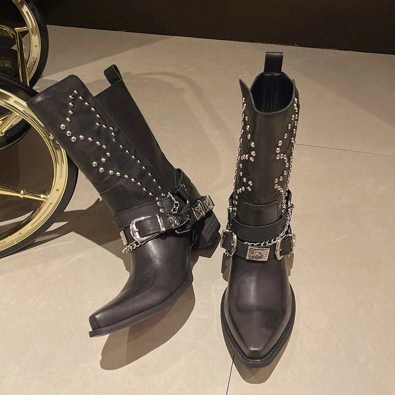 Vintage Inspired Orthopedic Boots