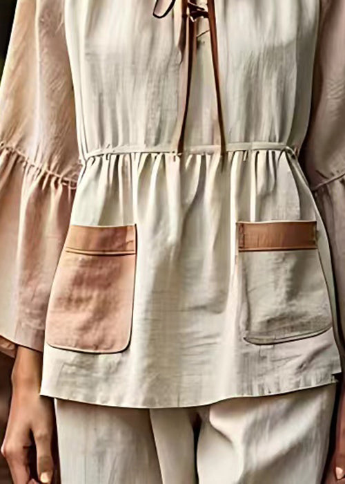 A Vintage Style Blouse with Delicate Timeless Details