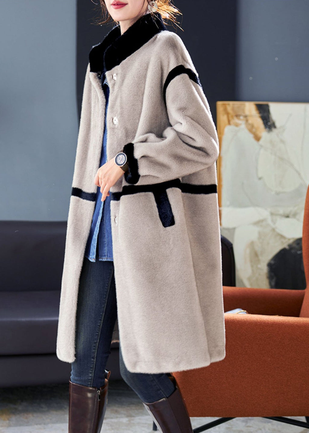 Vintage Inspired Coat with a Contemporary Edge
