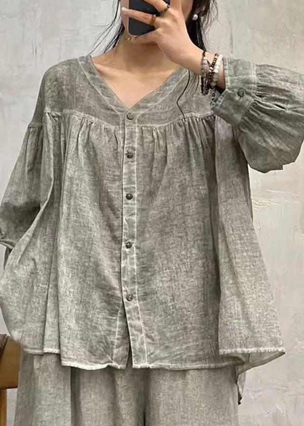 A Vintage Style Blouse with Delicate Timeless Details