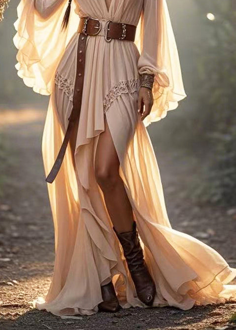 A Vintage Style Dress with Delicate Timeless Details