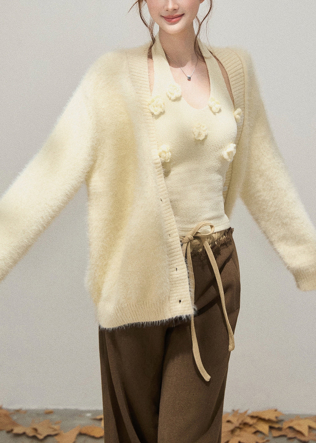 Vintage Inspired Cardigan with a Contemporary Edge