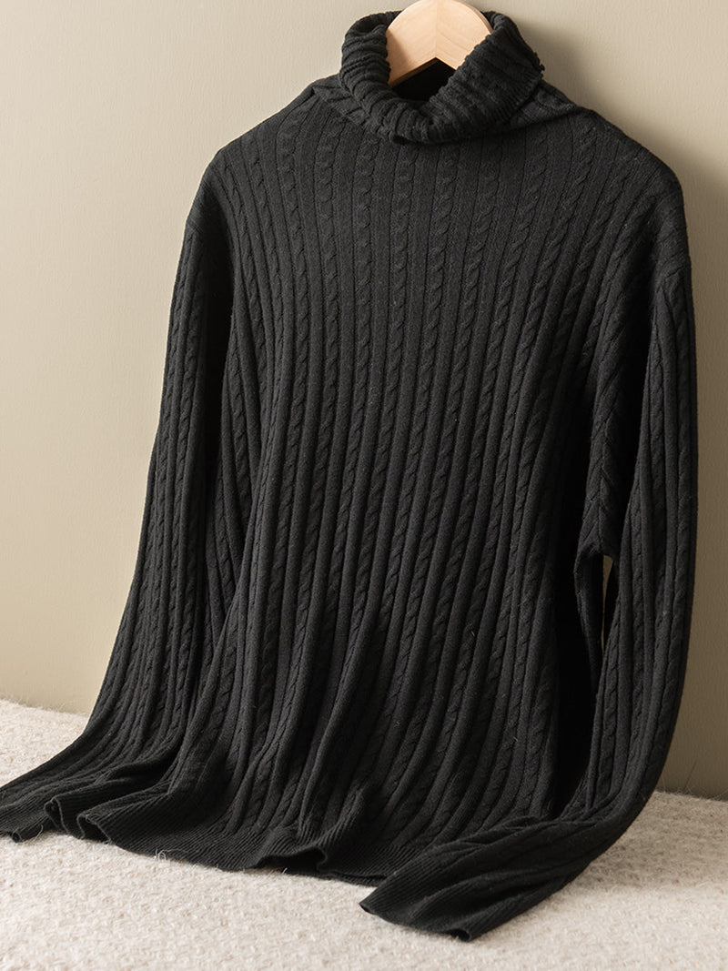Classic Vintage Sweater with a Flattering Fit