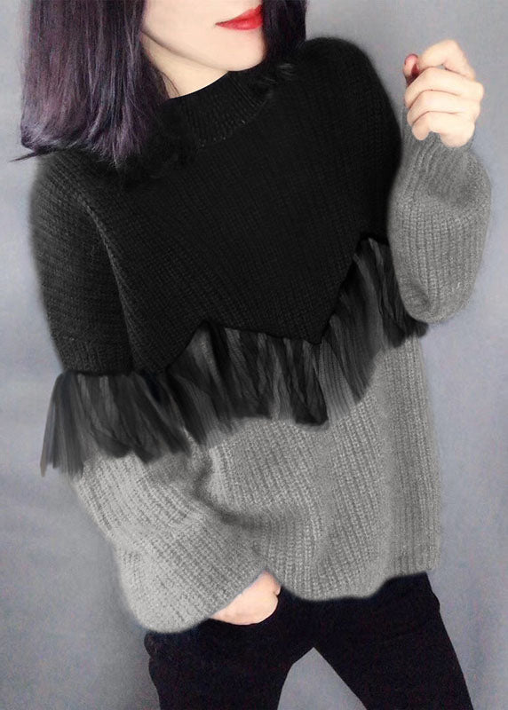 Vintage Inspired Sweater with a Contemporary Edge