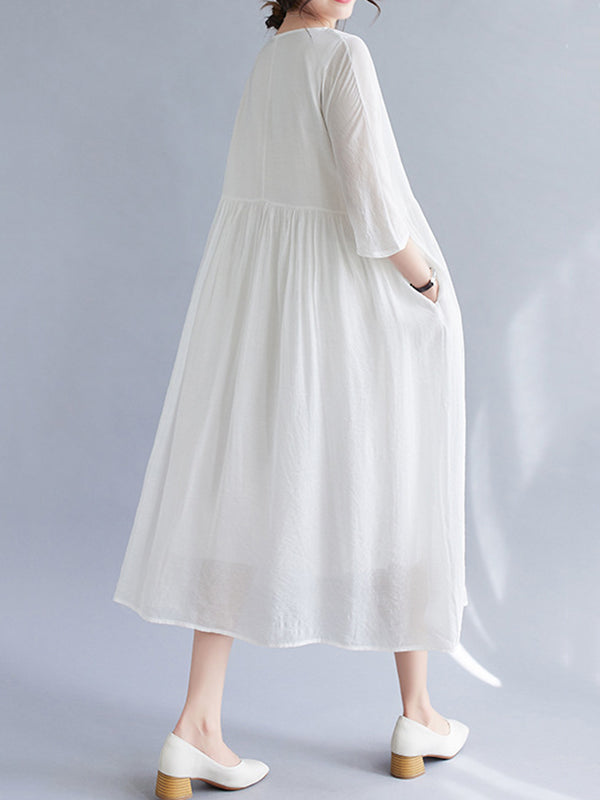 A Vintage Style Dress with Delicate Timeless Details