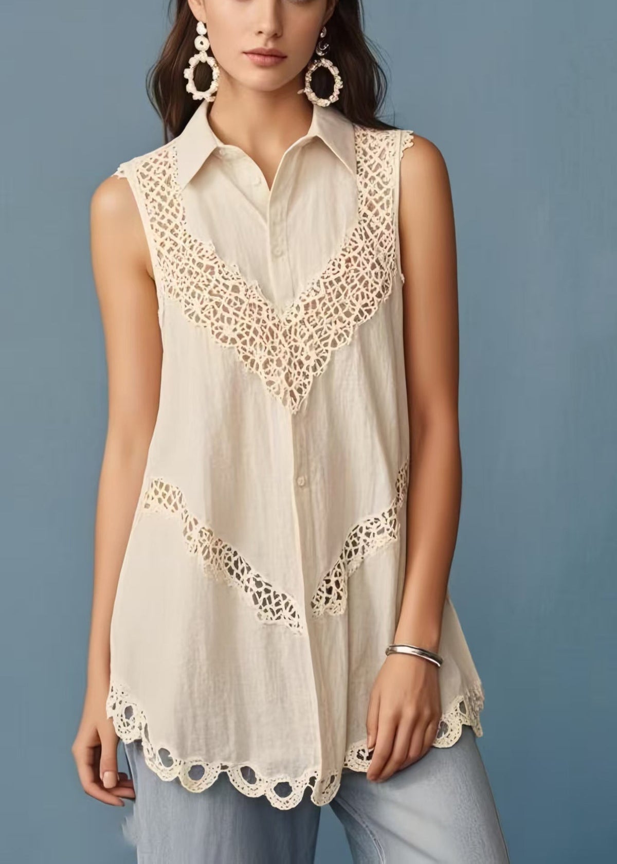 Well Tailored Shirt with a Graceful Silhouette