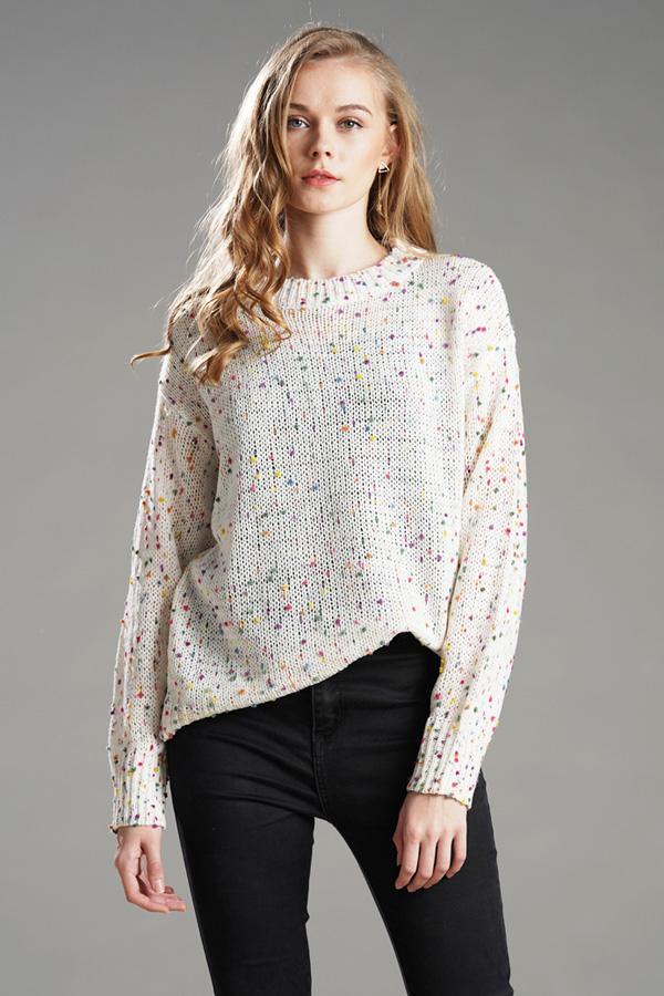 A Vintage Style Sweater with Delicate Timeless Details