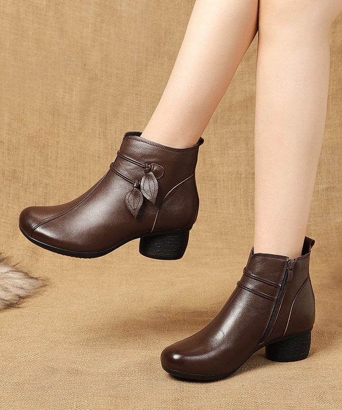 Classic Orthopedic Boots with Timeless Style