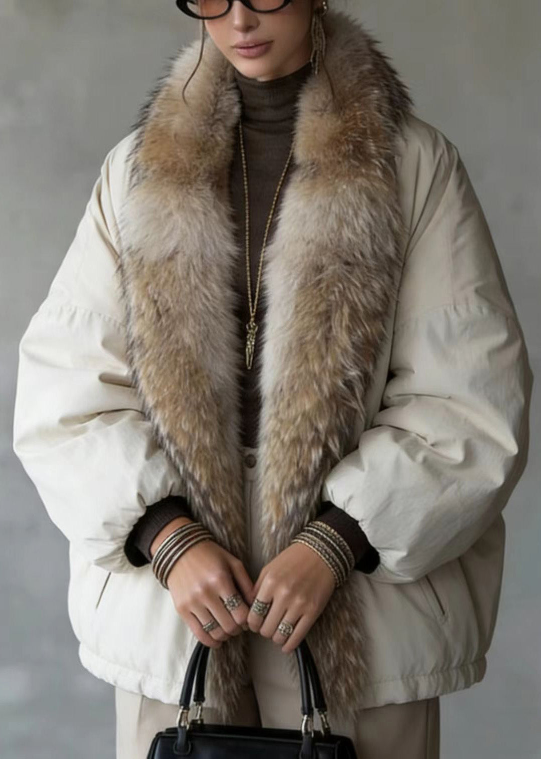 A Vintage Style Coat with Delicate Timeless Details