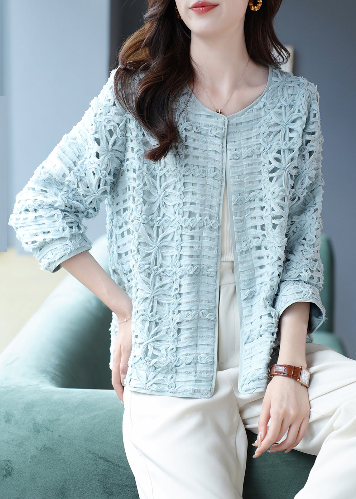 Beautifully Balanced Cardigan with Timeless Character