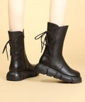 Classic Orthopedic Boots with Timeless Style