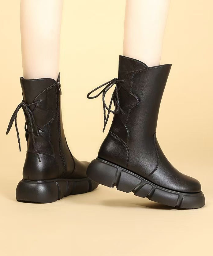 Classic Orthopedic Boots with Timeless Style