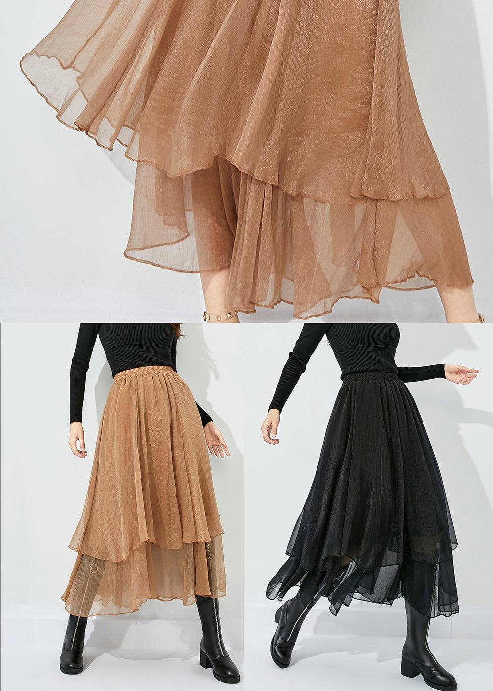 Well Tailored Garment with a Graceful Silhouette