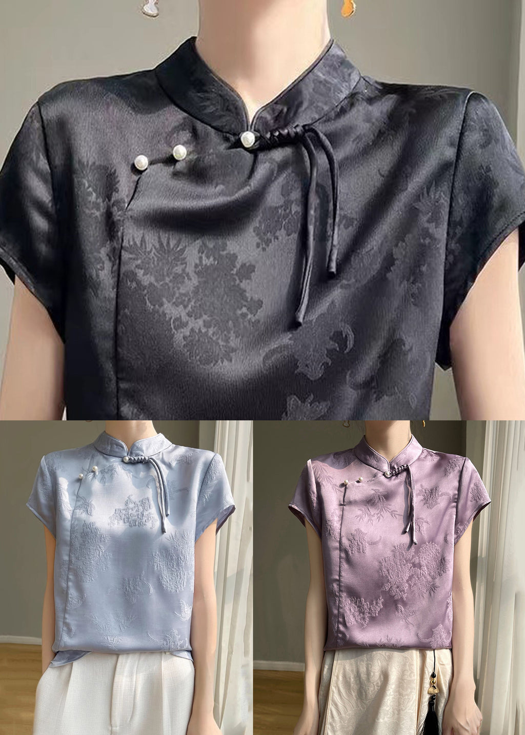 Well Tailored Top with a Graceful Silhouette