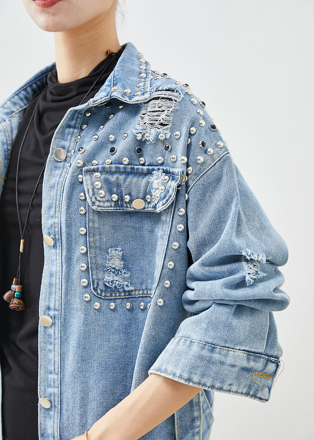 A Vintage Style Coat with Delicate Timeless Details