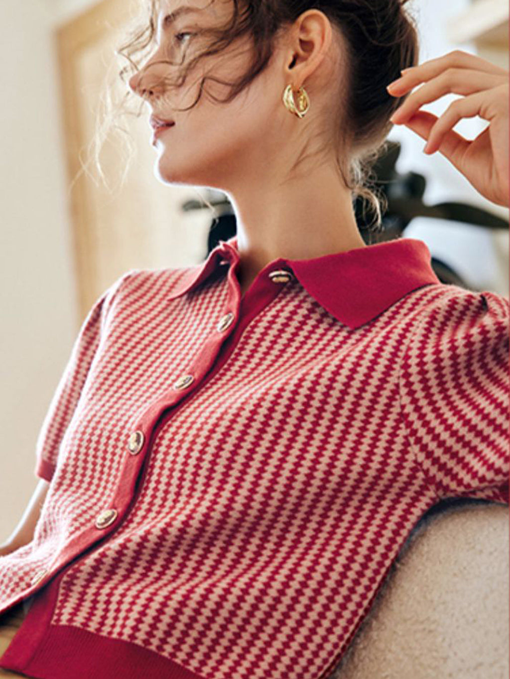 A Vintage Style Top with Delicate Timeless Details