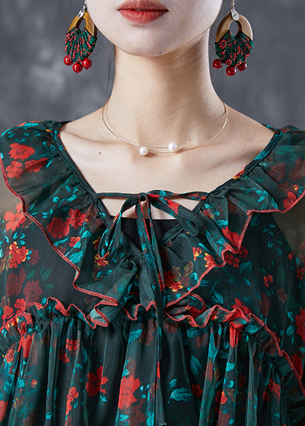 A Vintage Style Blouse with Delicate Timeless Details