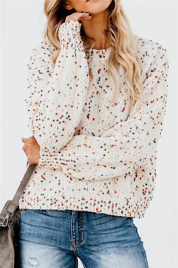 A Vintage Style Sweater with Delicate Timeless Details