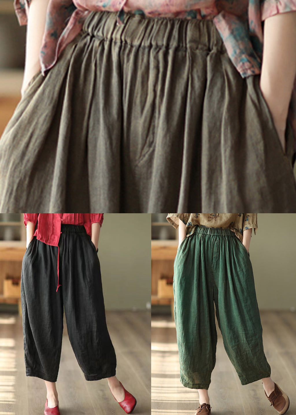 Well Tailored Pants with a Graceful Silhouette