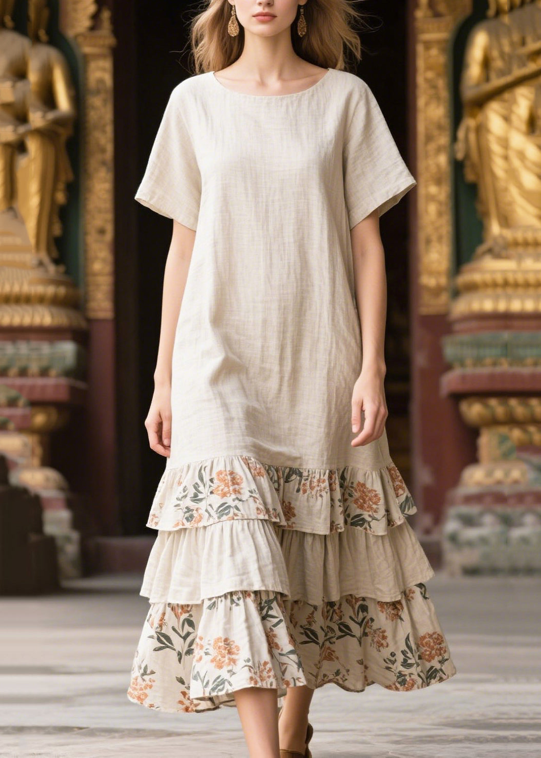 A Vintage Style Dress with Delicate Timeless Details