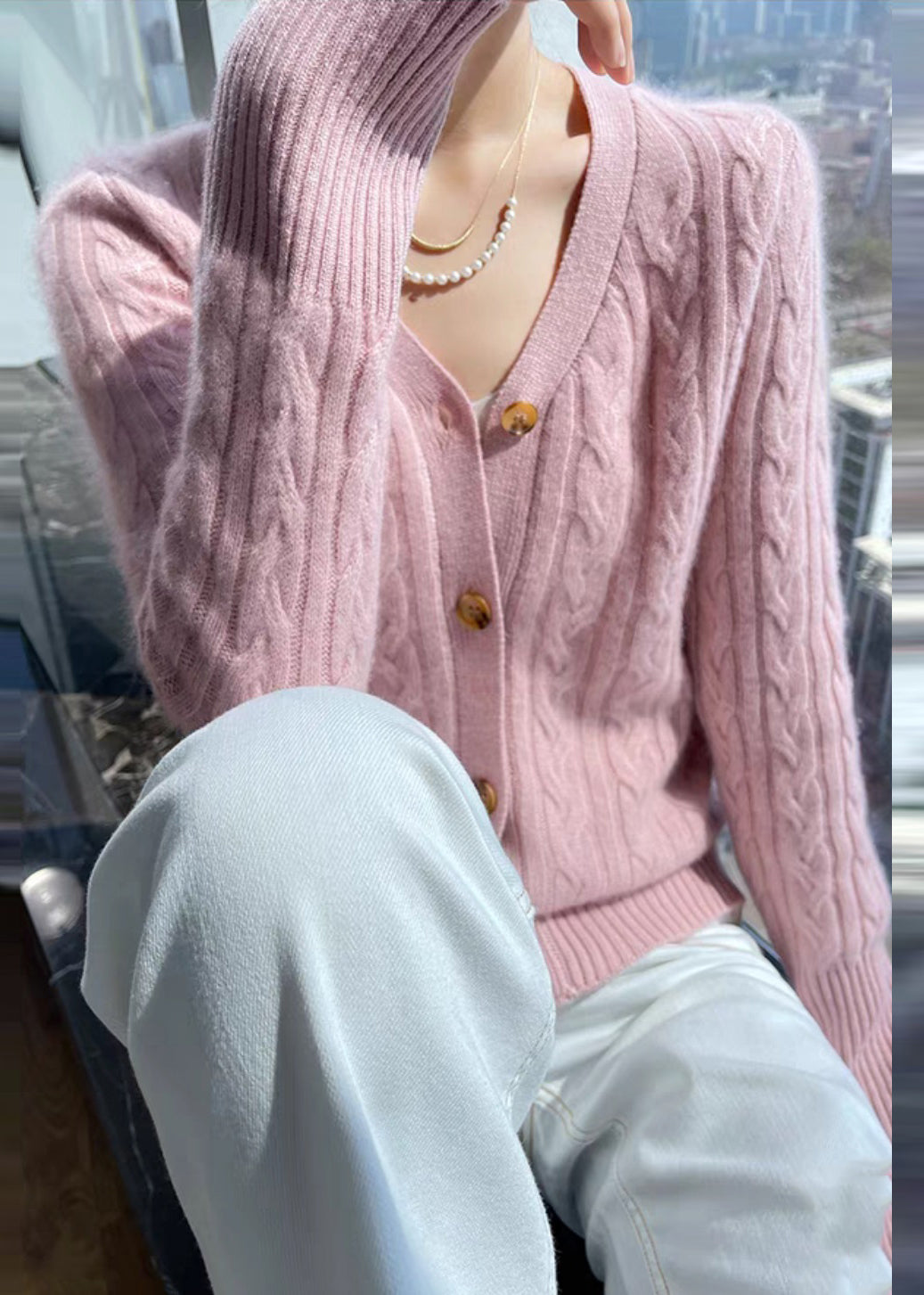 Beautifully Balanced Cardigan with Timeless Character
