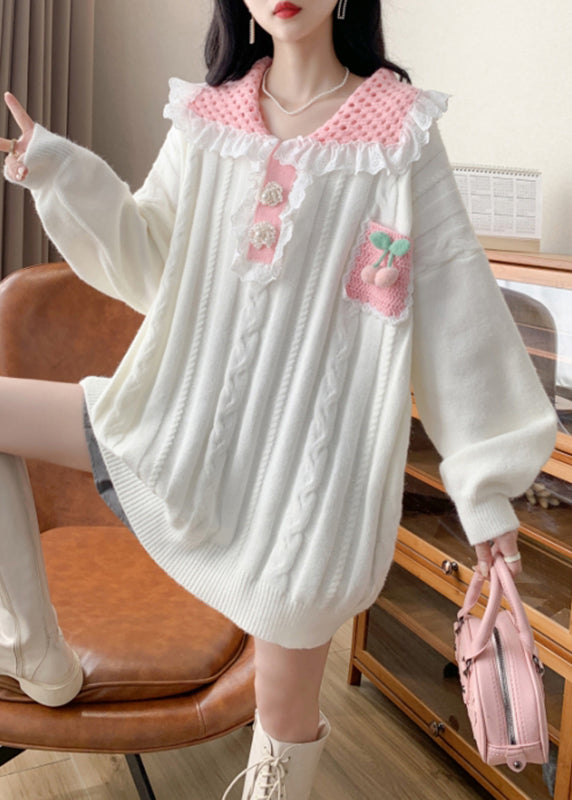 Vintage Inspired Sweater with a Contemporary Edge