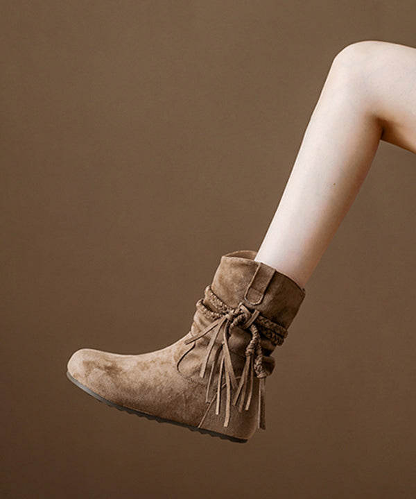 Chic Orthopedic Boots with Unique Design