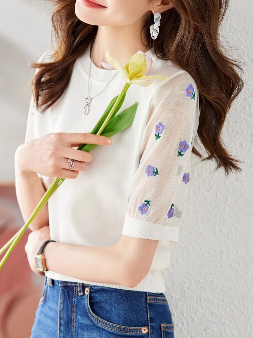 Gracefully Styled Top for Any Occasion