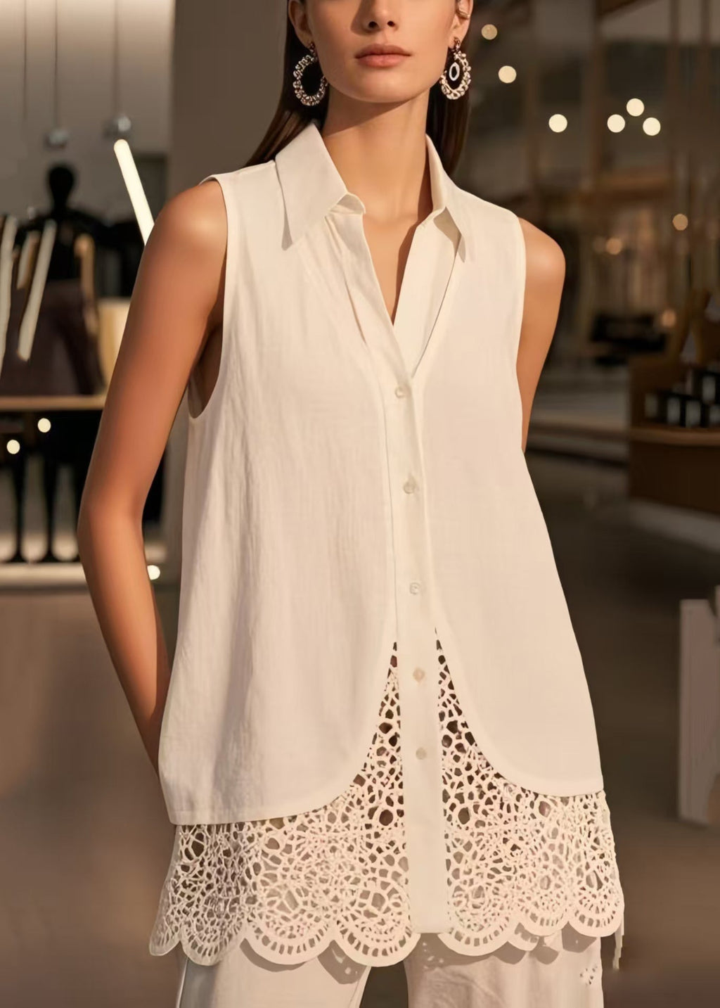Vintage Inspired Blouse with a Contemporary Edge