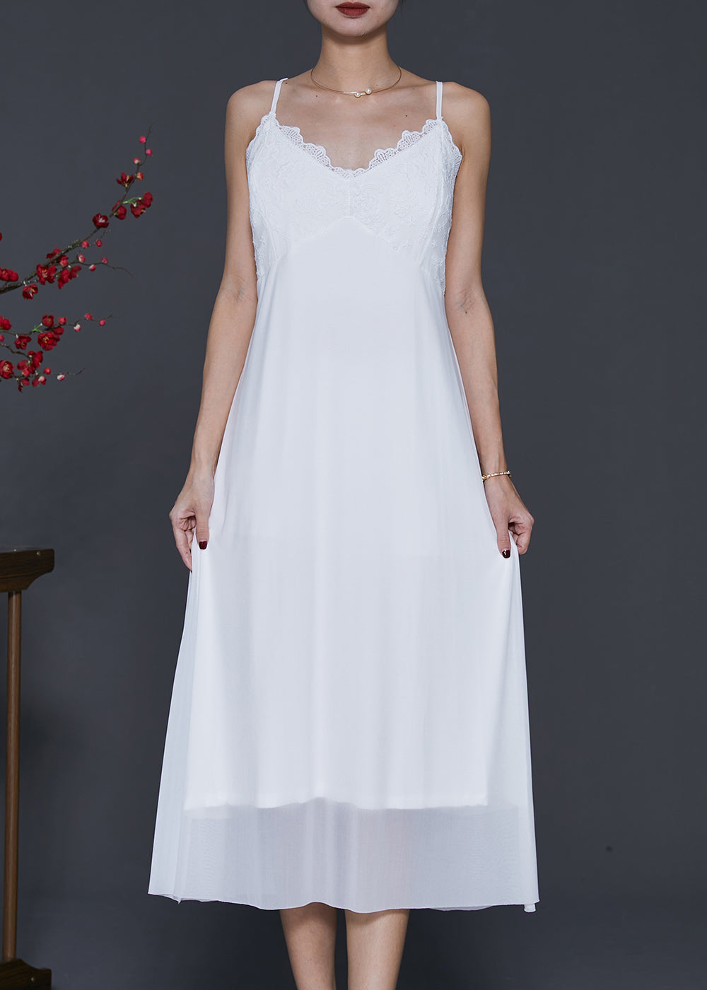A Vintage Style Dress with Delicate Timeless Details