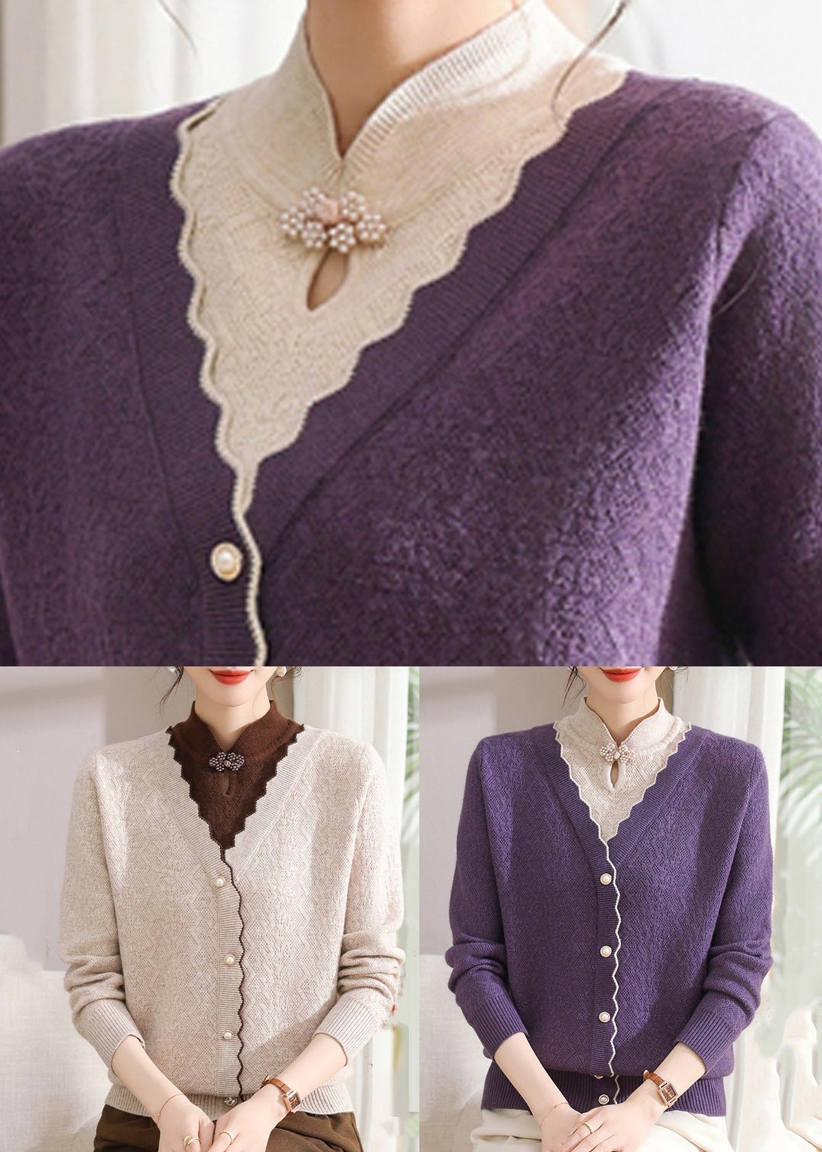 Beautifully Crafted Sweater in a Classic Style